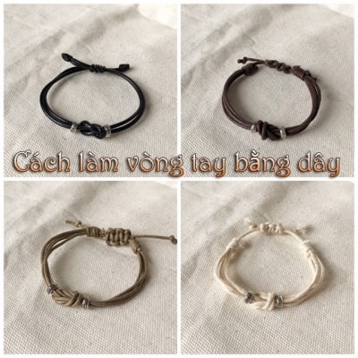 cách đan dây vòng tay