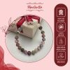 Vòng đá hạt Tourmaline năng lượng